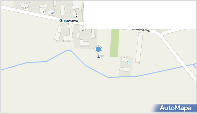 Gniewowo, Gniewowo, 2a, mapa Gniewowo
