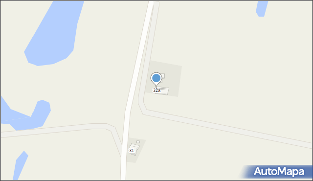 Gniewskie Pole, Gniewskie Pole, 32a, mapa Gniewskie Pole