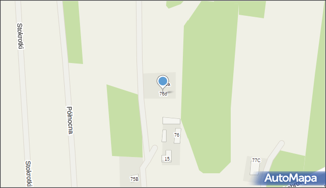 Gniła, Gniła, 76d, mapa Gniła