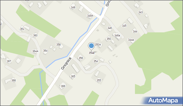 Gnojnica, Gnojnica, 354a, mapa Gnojnica