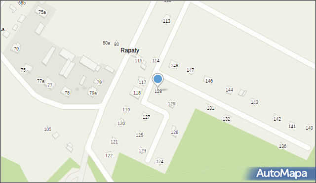 Gnojno, Gnojno, 128, mapa Gnojno