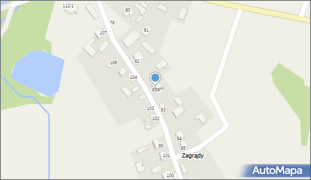 Gnojno, Gnojno, 83A, mapa Gnojno