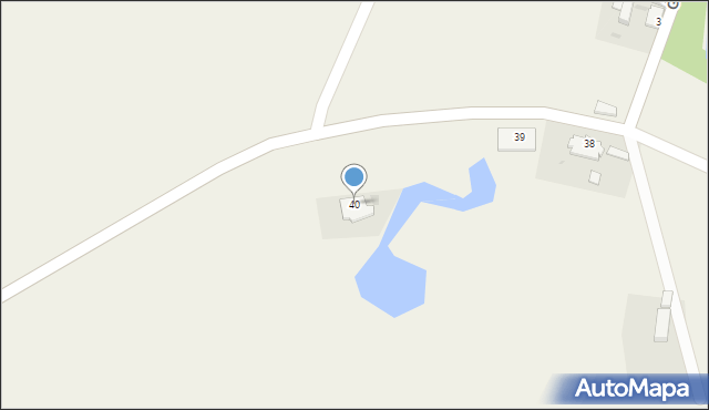 Gnuszyn, Gnuszyn, 40, mapa Gnuszyn