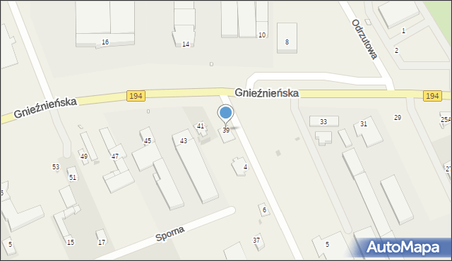 Janikowo, Gnieźnieńska, 39, mapa Janikowo