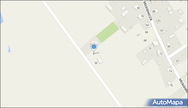 Narew, Gnilica, 37, mapa Narew