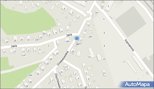 Reda, Gniewowska, 19A, mapa Reda