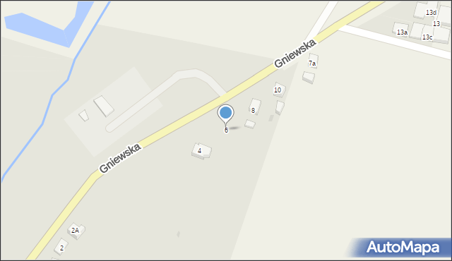 Skórcz, Gniewska, 6, mapa Skórcz