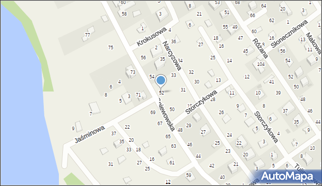 Zbychowo, Gniewowska, 52, mapa Zbychowo