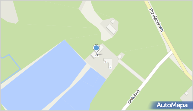 Aleksandria Pierwsza, Gościnna, 4A, mapa Aleksandria Pierwsza