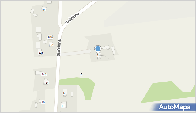 Aleksandria Pierwsza, Gościnna, 5, mapa Aleksandria Pierwsza