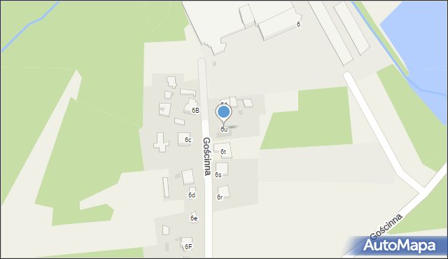 Aleksandria Pierwsza, Gościnna, 6u, mapa Aleksandria Pierwsza