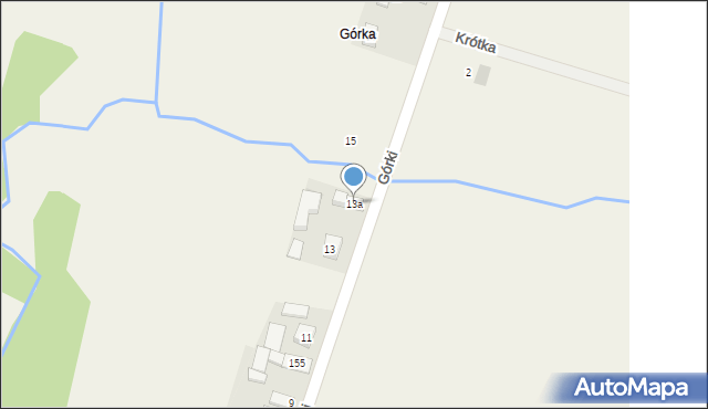 Bęczków, Górki, 13a, mapa Bęczków