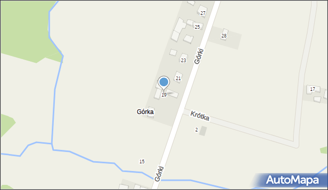Bęczków, Górki, 19, mapa Bęczków