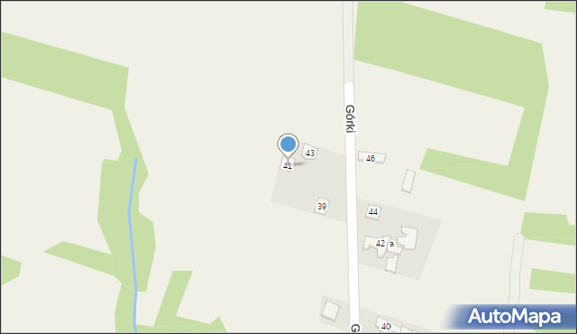 Bęczków, Górki, 41, mapa Bęczków