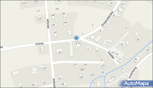 Bestwina, Gospodarska, 2, mapa Bestwina