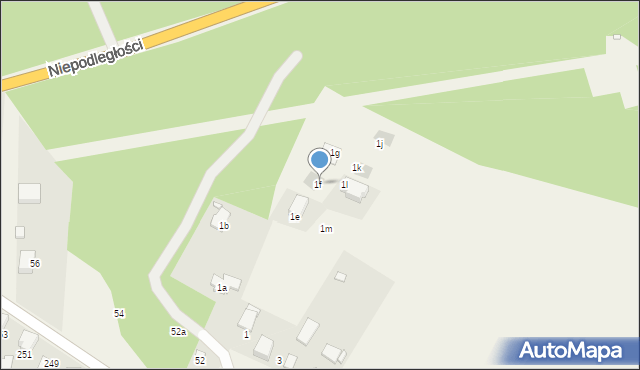 Boguchwałowice, Górna, 1f, mapa Boguchwałowice