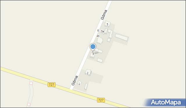 Borkowice, Górna, 3, mapa Borkowice