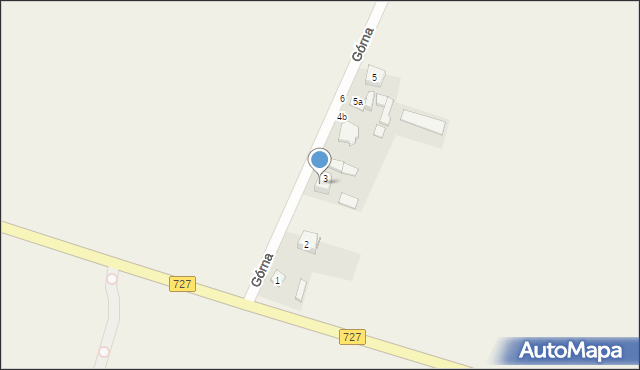 Borkowice, Górna, 4a, mapa Borkowice
