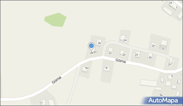 Bratian, Górna, 2d, mapa Bratian