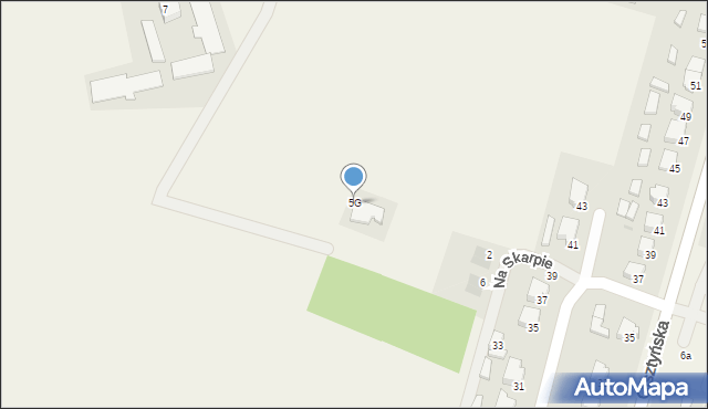 Bratian, Górna, 5G, mapa Bratian