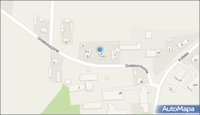 Brudzew, Goleszczyzna, 4/2, mapa Brudzew