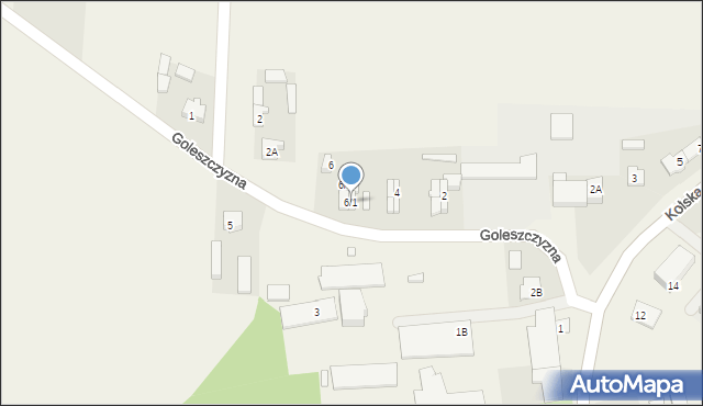 Brudzew, Goleszczyzna, 6/1, mapa Brudzew