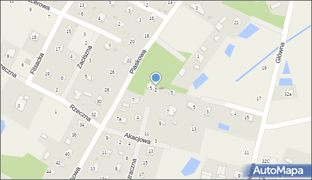 Brzeźce, Górka Wiatraczna, 2, mapa Brzeźce