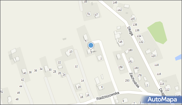 Buków, Górska, 3, mapa Buków