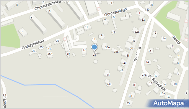 Chełmno, Gorczyckiego Grzegorza, 15, mapa Chełmno