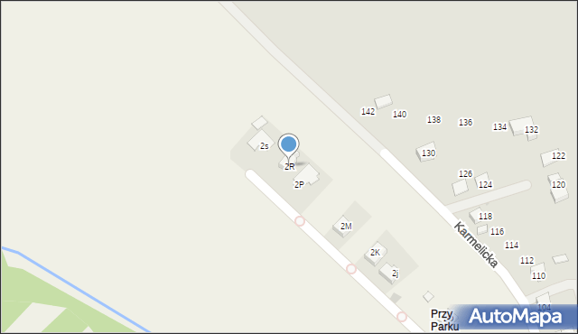 Chocznia, Góralska, 2R, mapa Chocznia