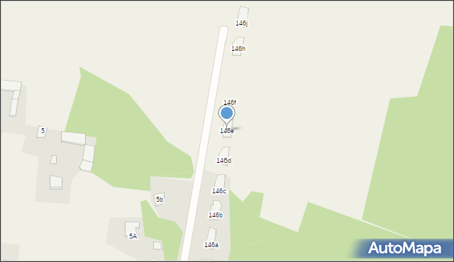 Cyganka, Gościnna, 146e, mapa Cyganka