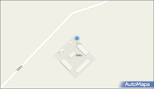 Czerniki, Góry, 1, mapa Czerniki