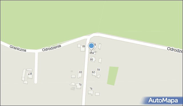 Czerwionka-Leszczyny, Górnicza, 86a, mapa Czerwionka-Leszczyny