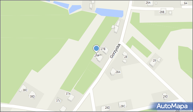 Czyżowice, Gorzycka, 27F, mapa Czyżowice