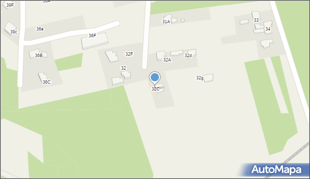 Czyżowice, Gorzycka, 32C, mapa Czyżowice