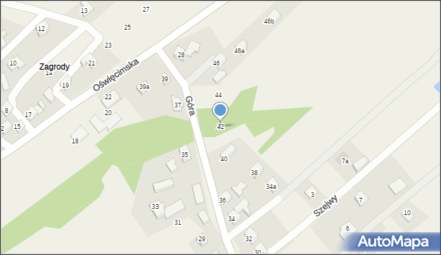 Dankowice, Góra, 42, mapa Dankowice