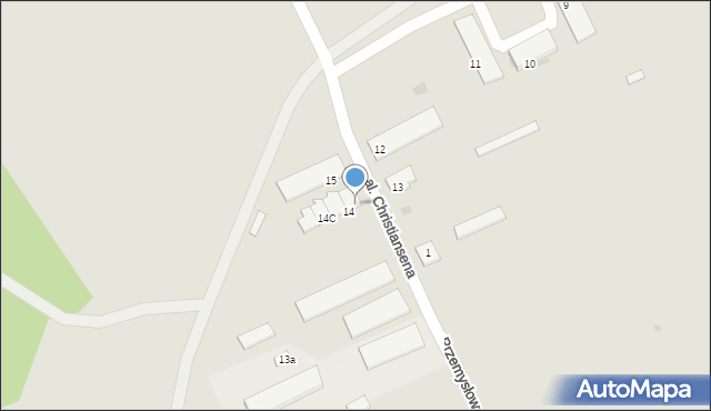 Dobiegniew, Gorzowska, 14a, mapa Dobiegniew