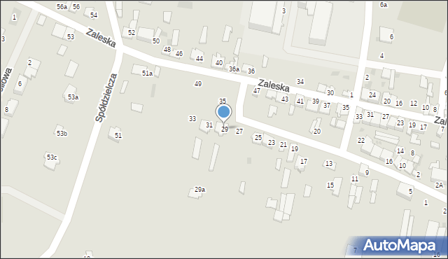 Drobin, Gospodarska, 29, mapa Drobin