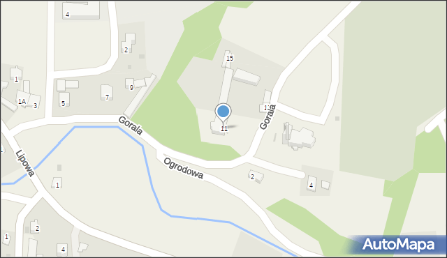 Dys, Gorala Władysława, bp., 11, mapa Dys