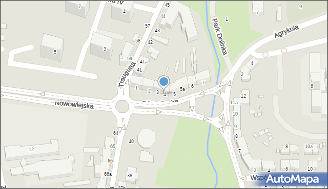 Elbląg, Górnośląska, 4, mapa Elbląga