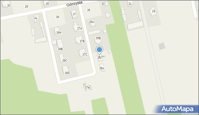 Giełczyn, Górzysta, 35c, mapa Giełczyn
