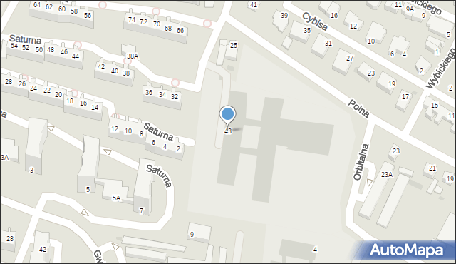 Głogów, Gomółki Mikołaja, 43, mapa Głogów