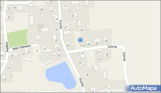 Gnieżdżewo, Górna, 56, mapa Gnieżdżewo