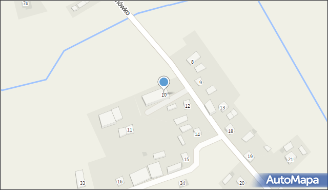 Gocanówko, Gocanówko, 10, mapa Gocanówko