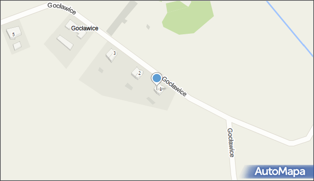 Gocławice, Gocławice, 1/2, mapa Gocławice