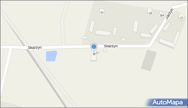 Gocły, Gocły, 39, mapa Gocły