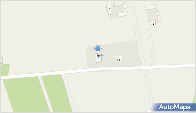 Godacze, Godacze, 2B, mapa Godacze