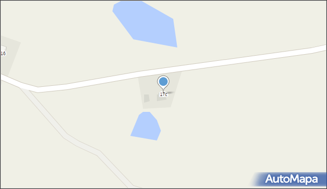 Godków, Godków, 17c, mapa Godków