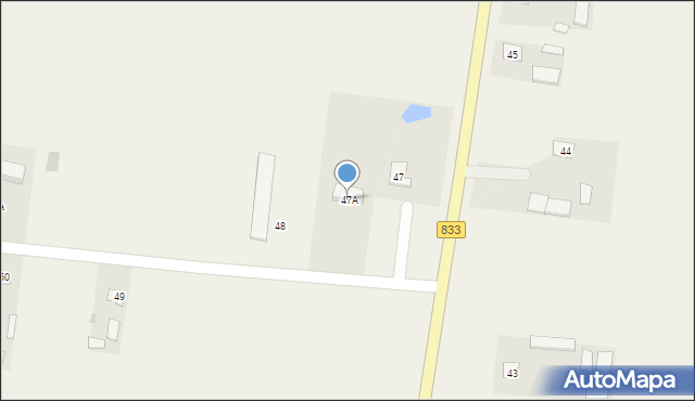 Godów, Godów, 47A, mapa Godów