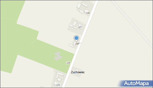 Godów, Godów, 106, mapa Godów